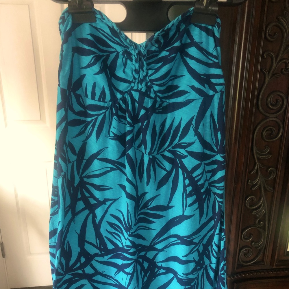 TOMMY BAHAMA STRAPLESS DRESS